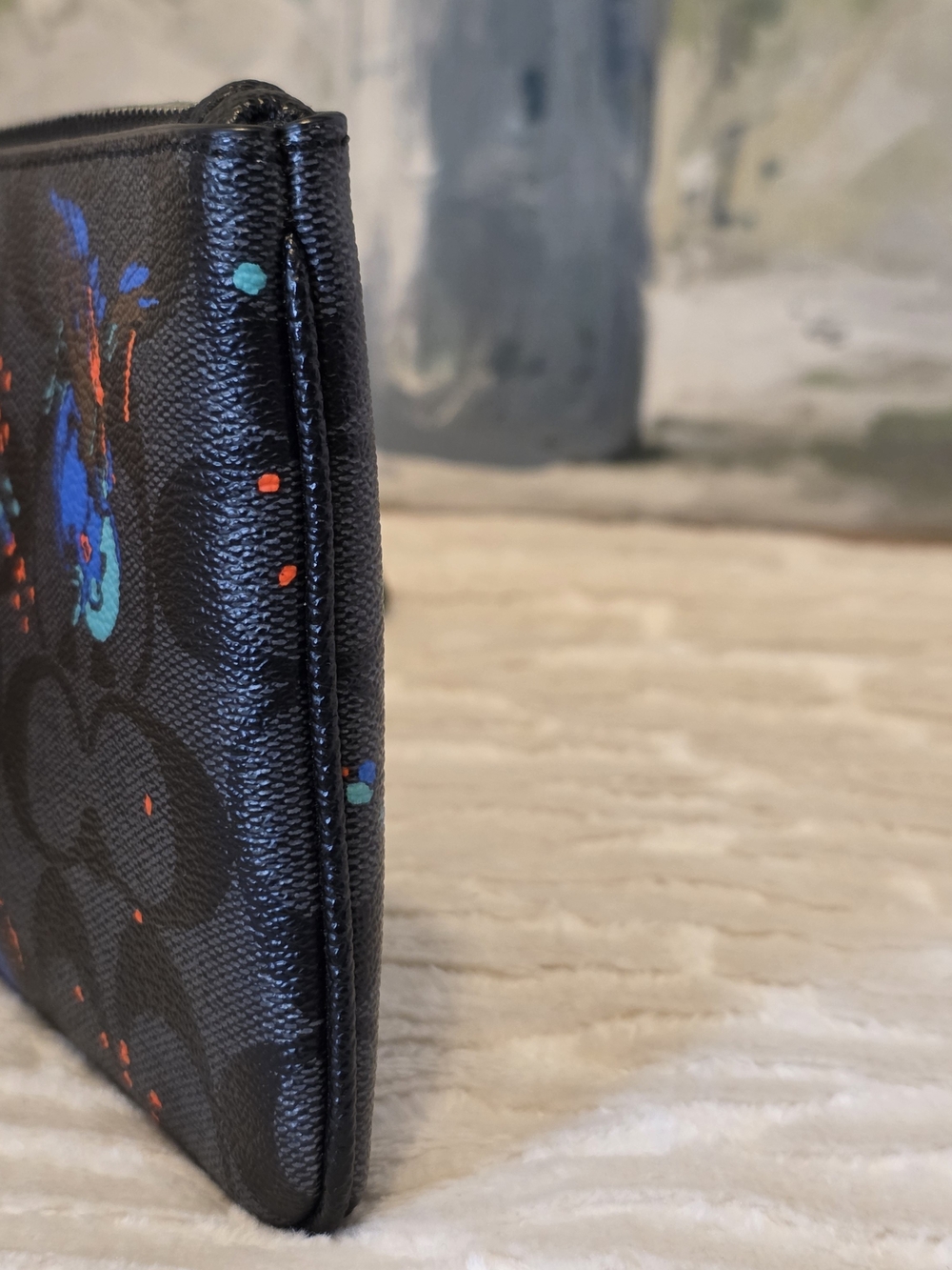 COACH Sierra Bird - Black Signature Coated Canvas - Picture 3 of 11